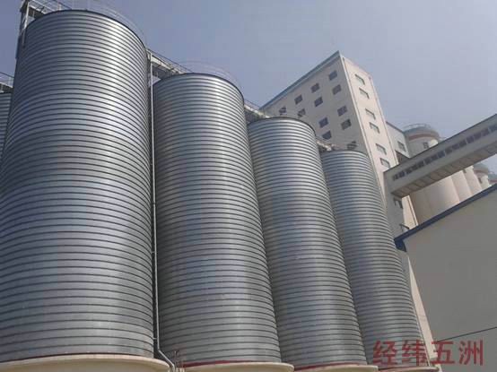 山东青州南顺集团---香港面粉厂-----钢板仓、立筒仓