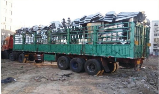 仓内主管路、支风道发货