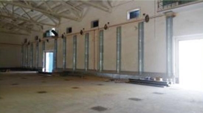 风道上墙（北墙）