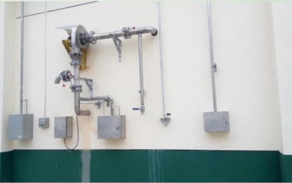 环流熏蒸管道安装