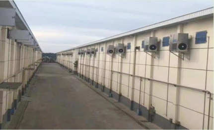 空调制冷机仓内外安装