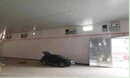 空调制冷机仓内外安装