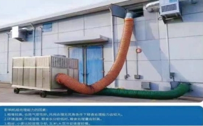 谷物冷却机使用现场