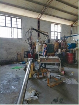 双层保温管制作