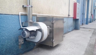 双层保温内环流风机、通风口