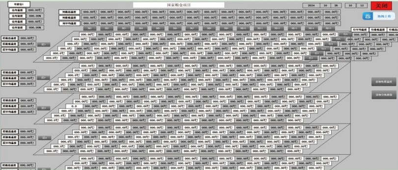 平房仓温湿度列表